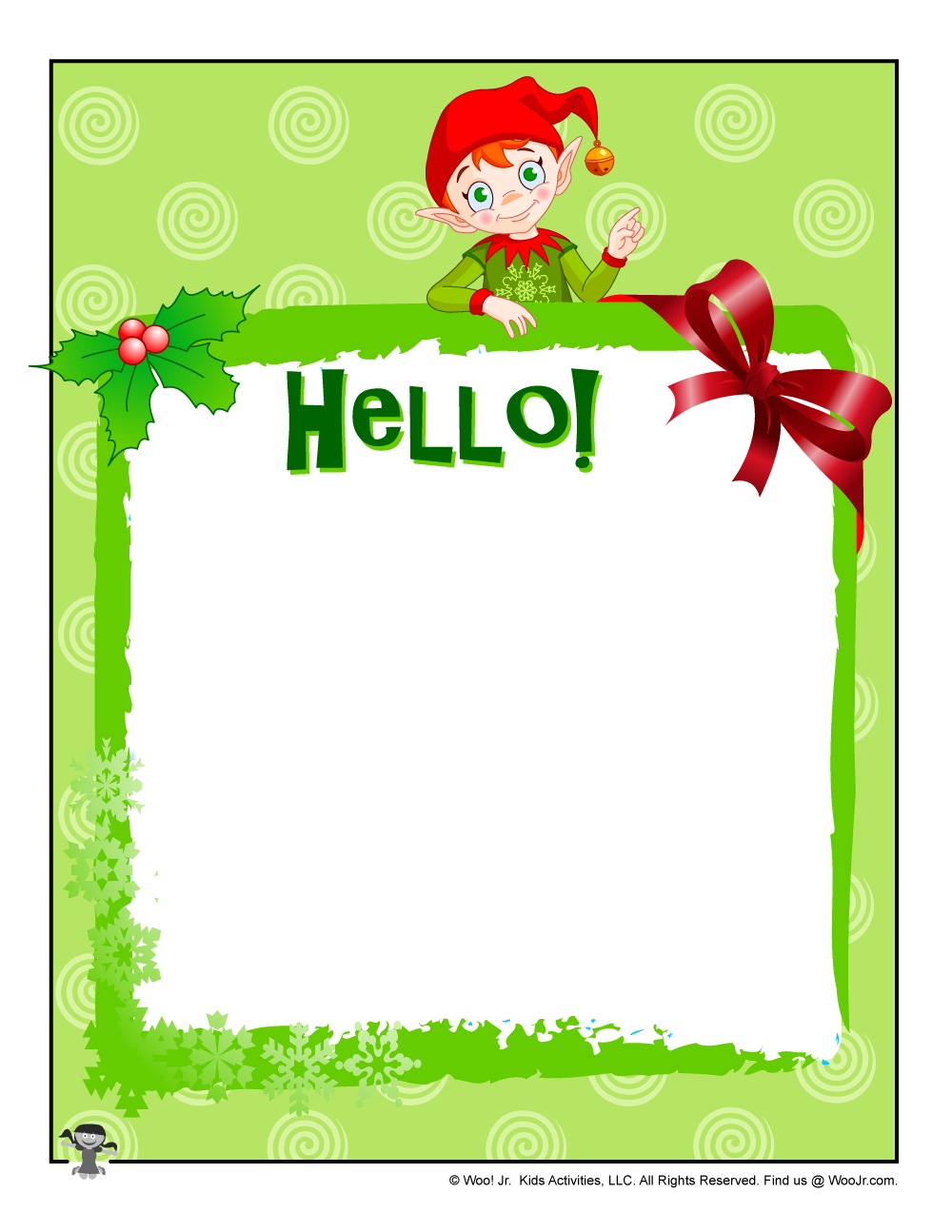 90 Printable Blank Elf On The Shelf 72