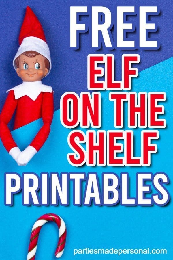 90 Printable Blank Elf On The Shelf 73