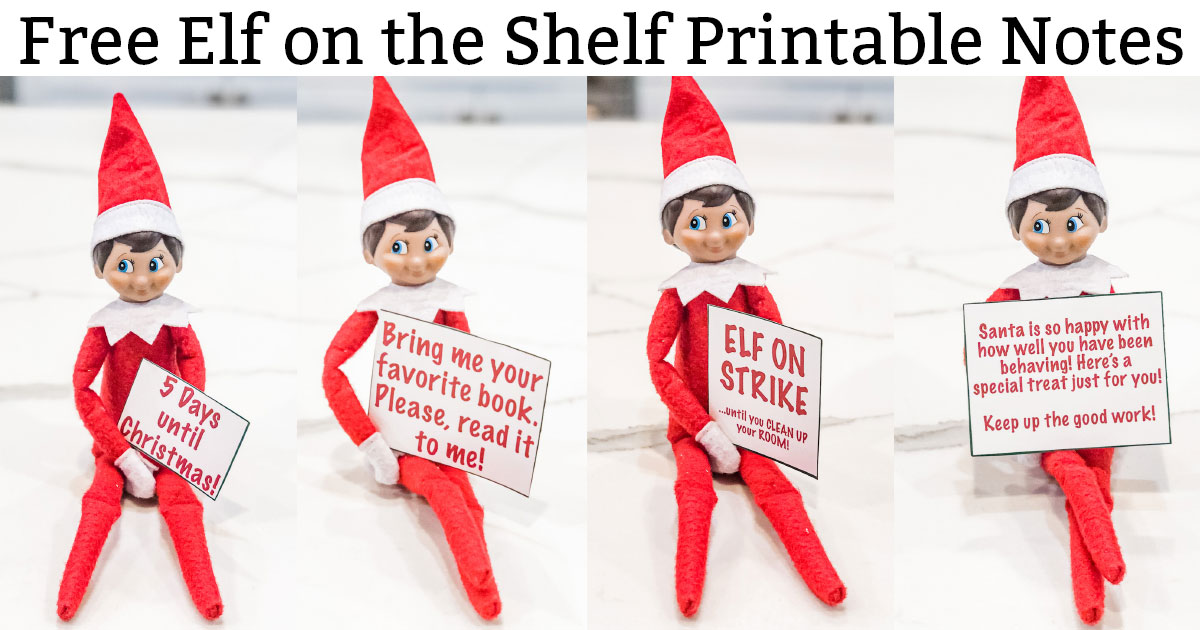 90 Printable Blank Elf On The Shelf 74