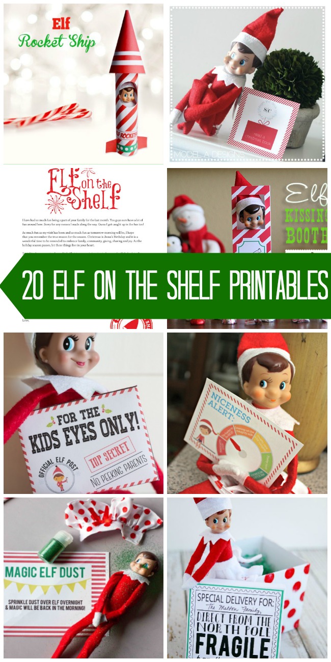 90 Printable Blank Elf On The Shelf 76