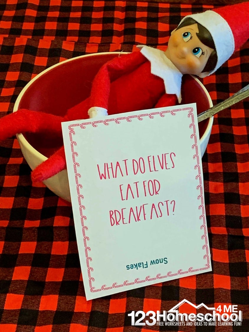 90 Printable Blank Elf On The Shelf 78