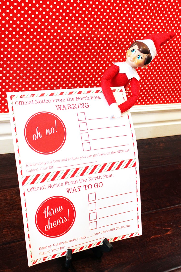 90 Printable Blank Elf On The Shelf 9