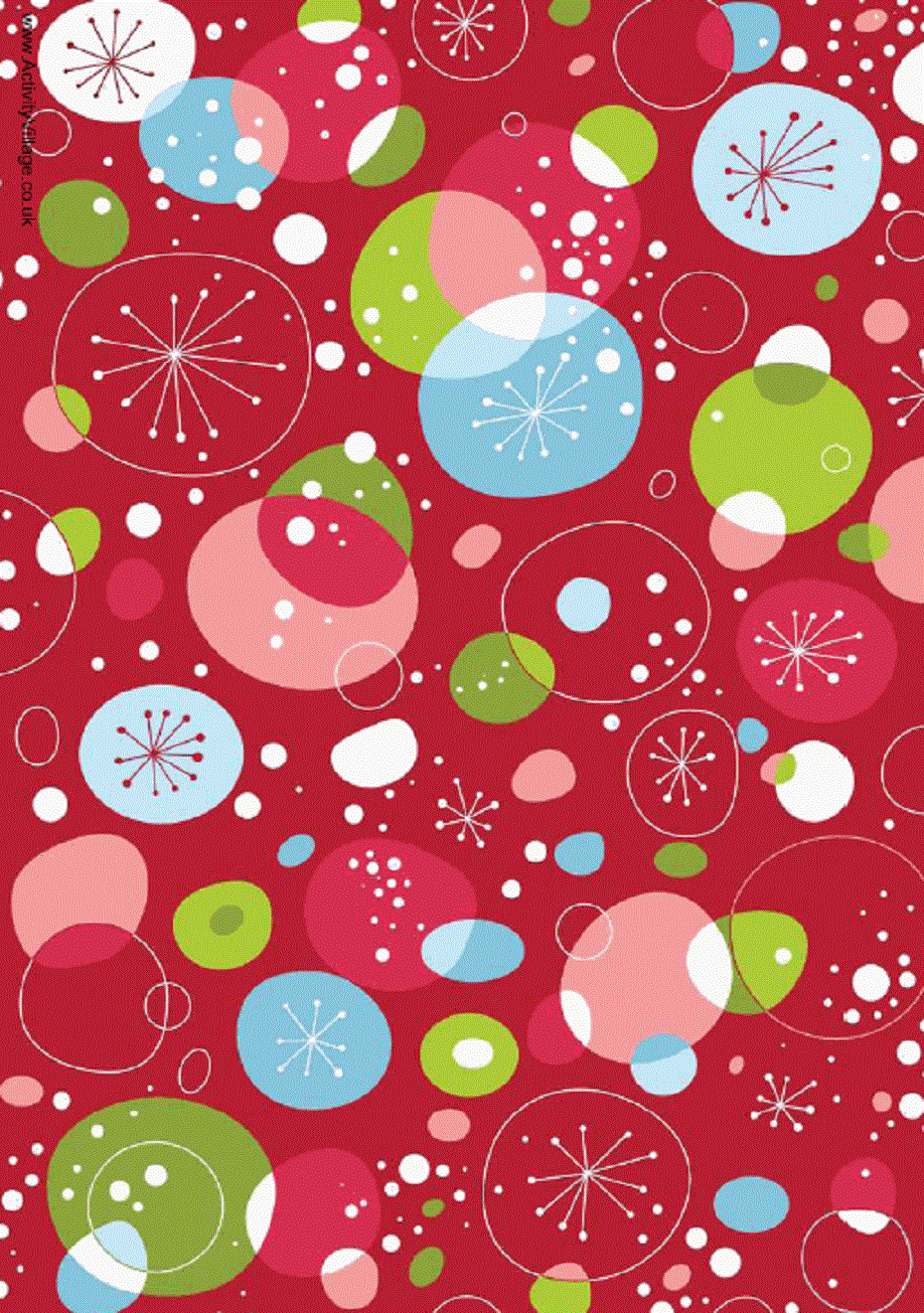 90 Printable Christmas Scrapbook Paper 47