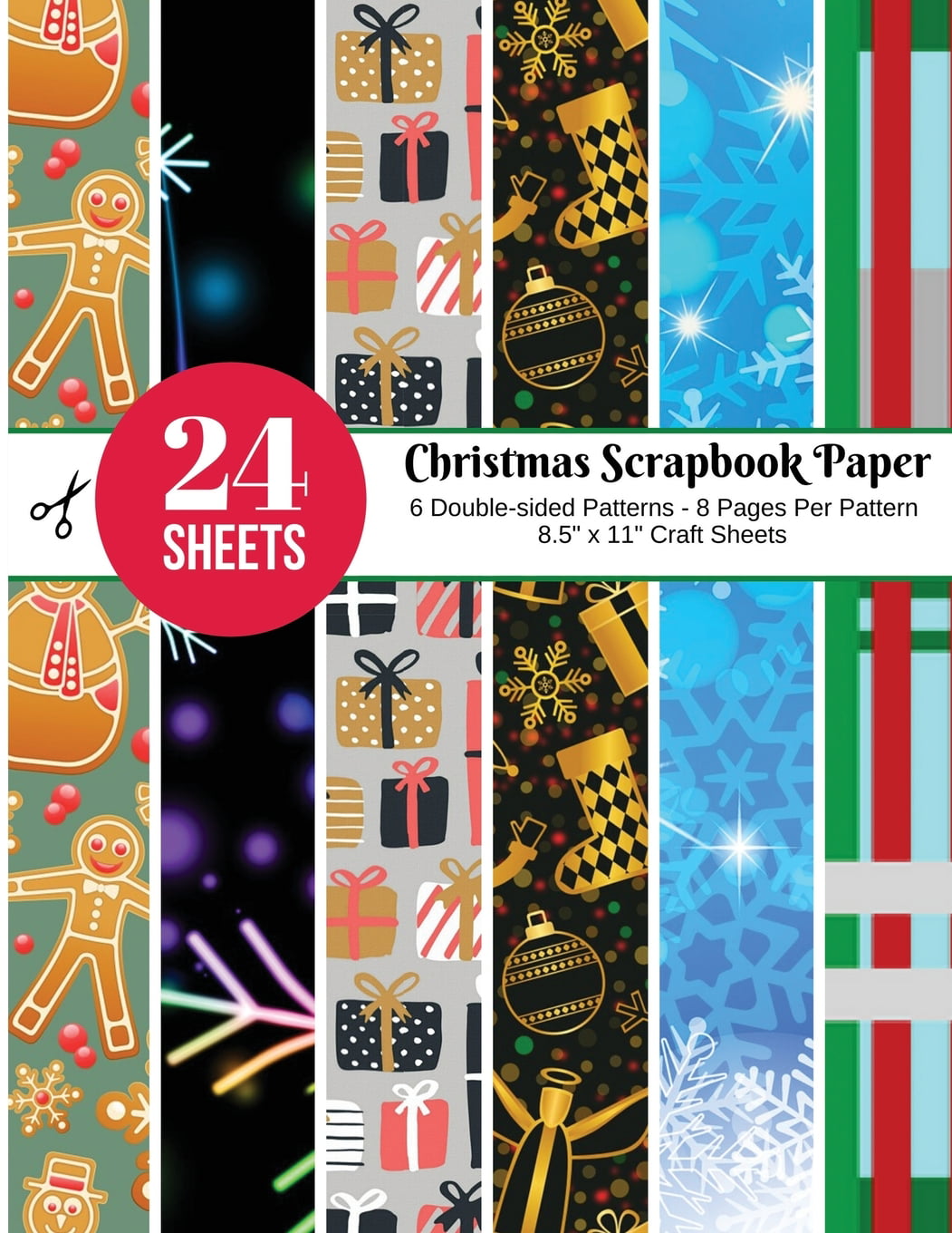 90 Printable Christmas Scrapbook Paper 68