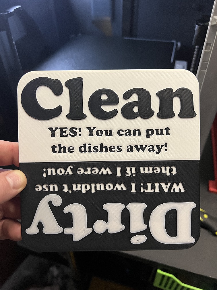 90 Printable Clean Dirty Dishwasher Sign 39