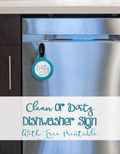 90 Printable Clean Dirty Dishwasher Sign 54