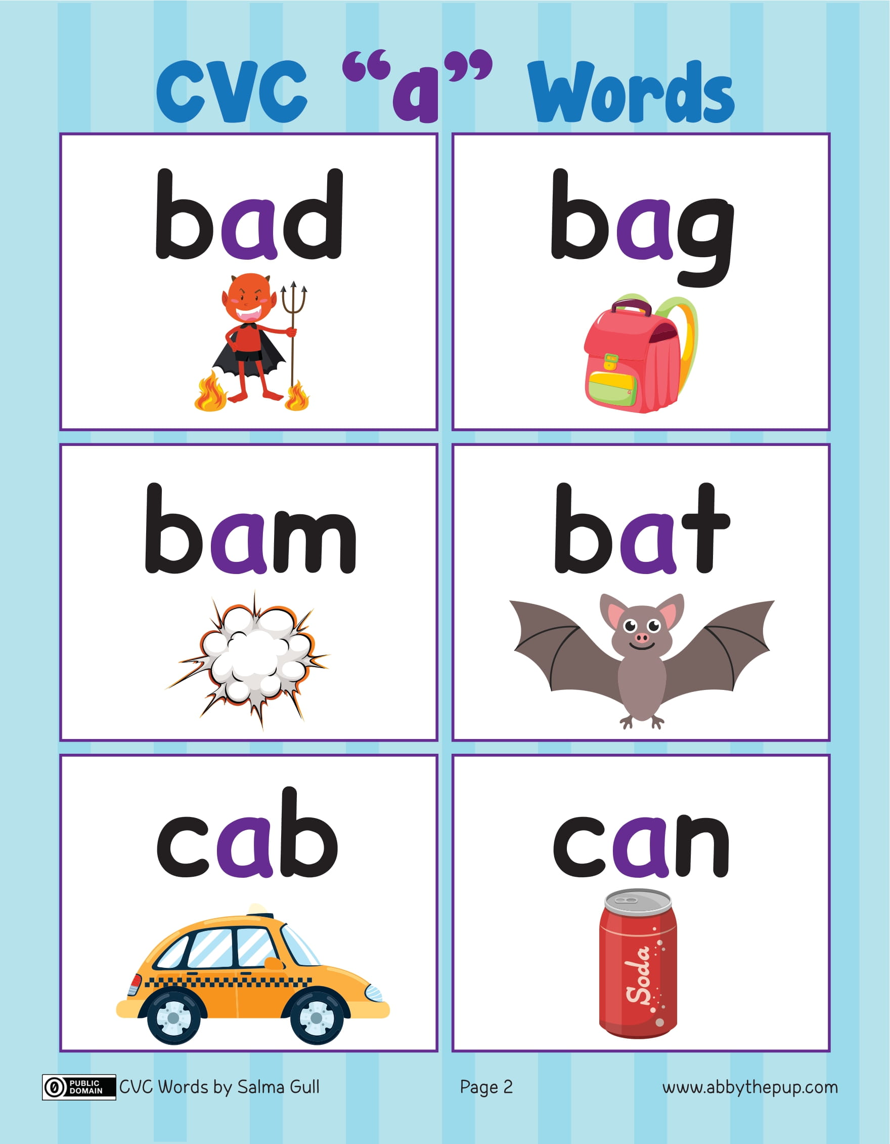 90 Printable Color Words Flash Cards 15