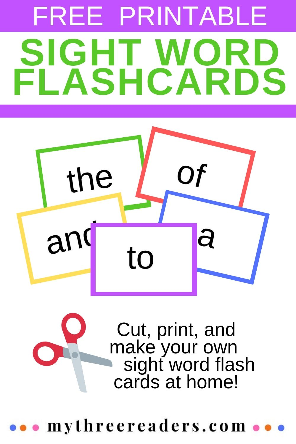 90 Printable Color Words Flash Cards 29