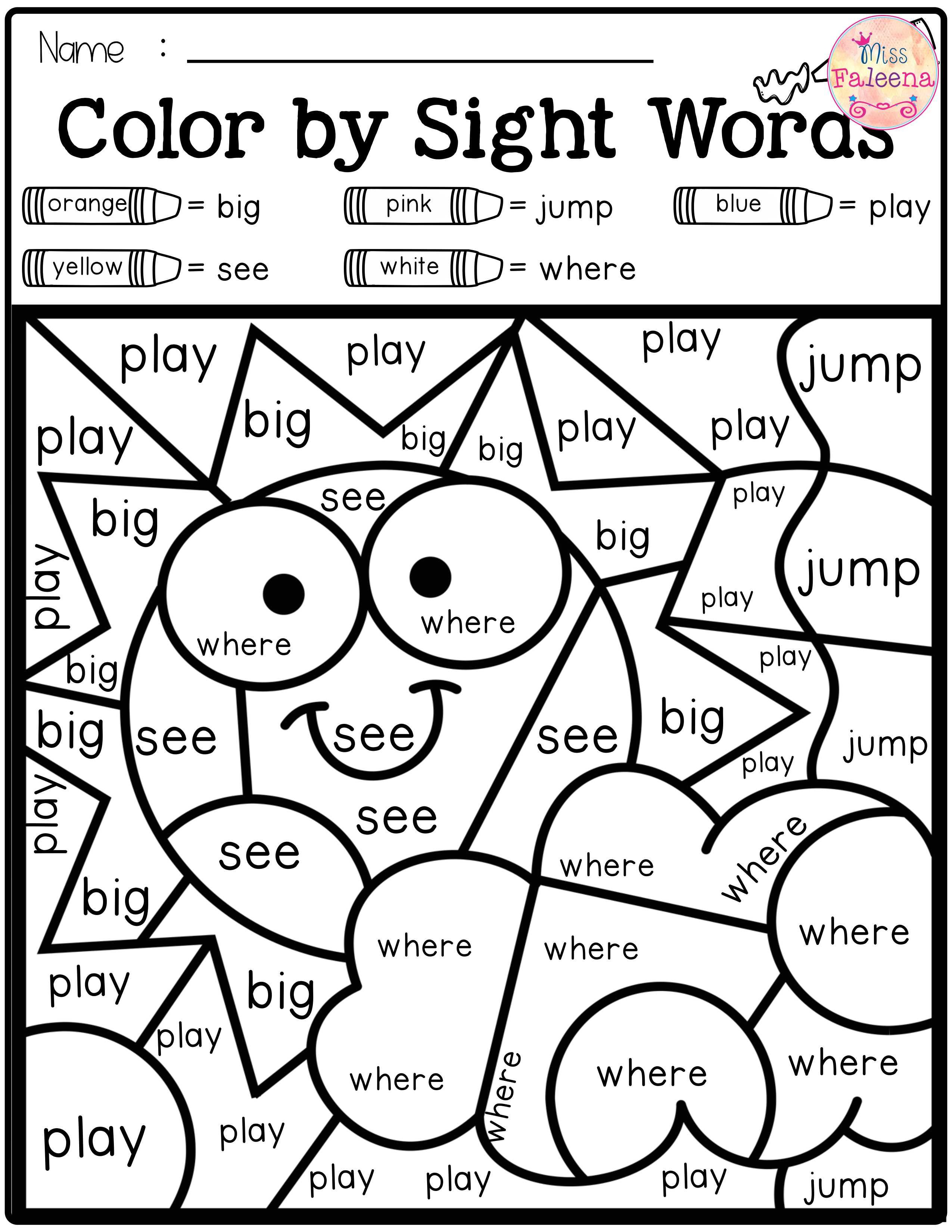 90 Printable Color Words Flash Cards 33