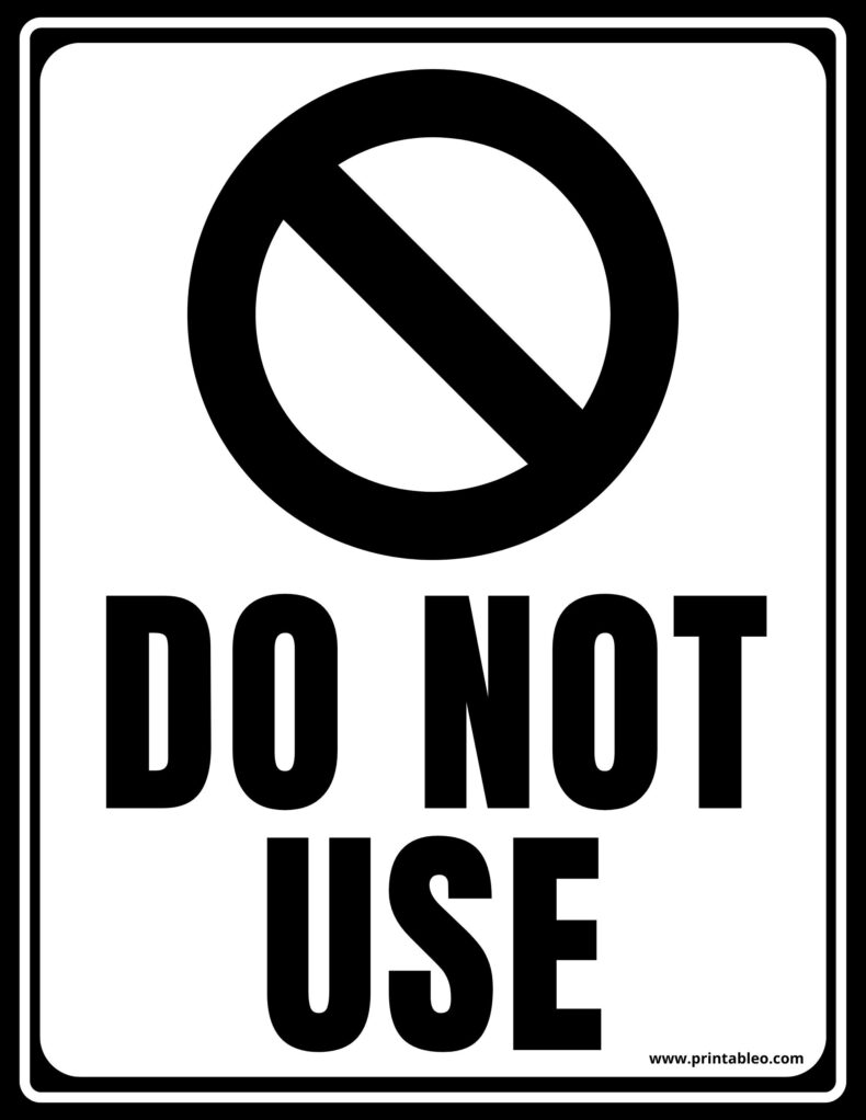 90 Printable Do Not Knock Sign 12