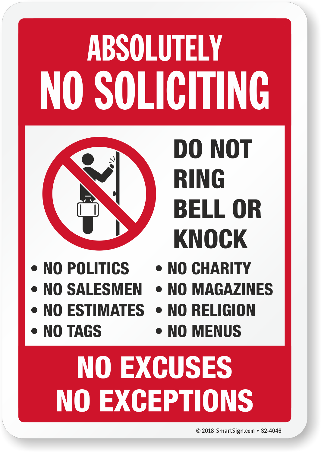 90 Printable Do Not Knock Sign 2