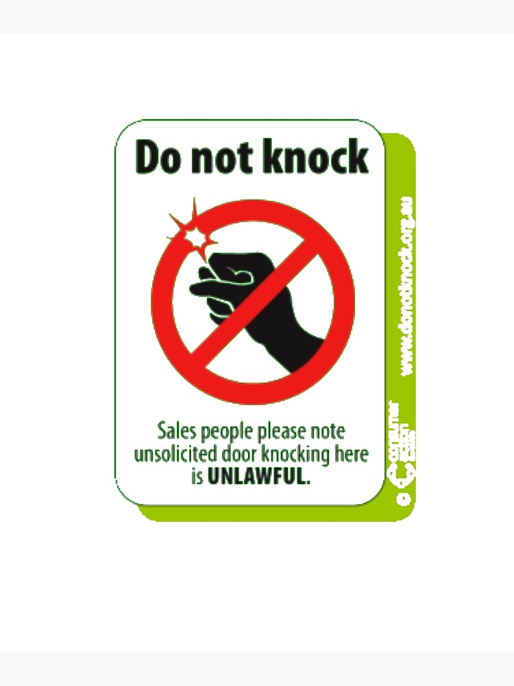 90 Printable Do Not Knock Sign 65