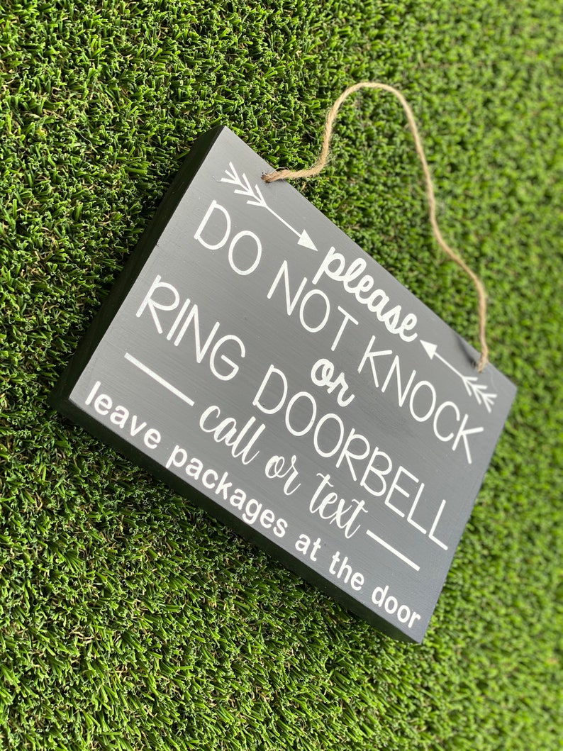 90 Printable Do Not Knock Sign 74