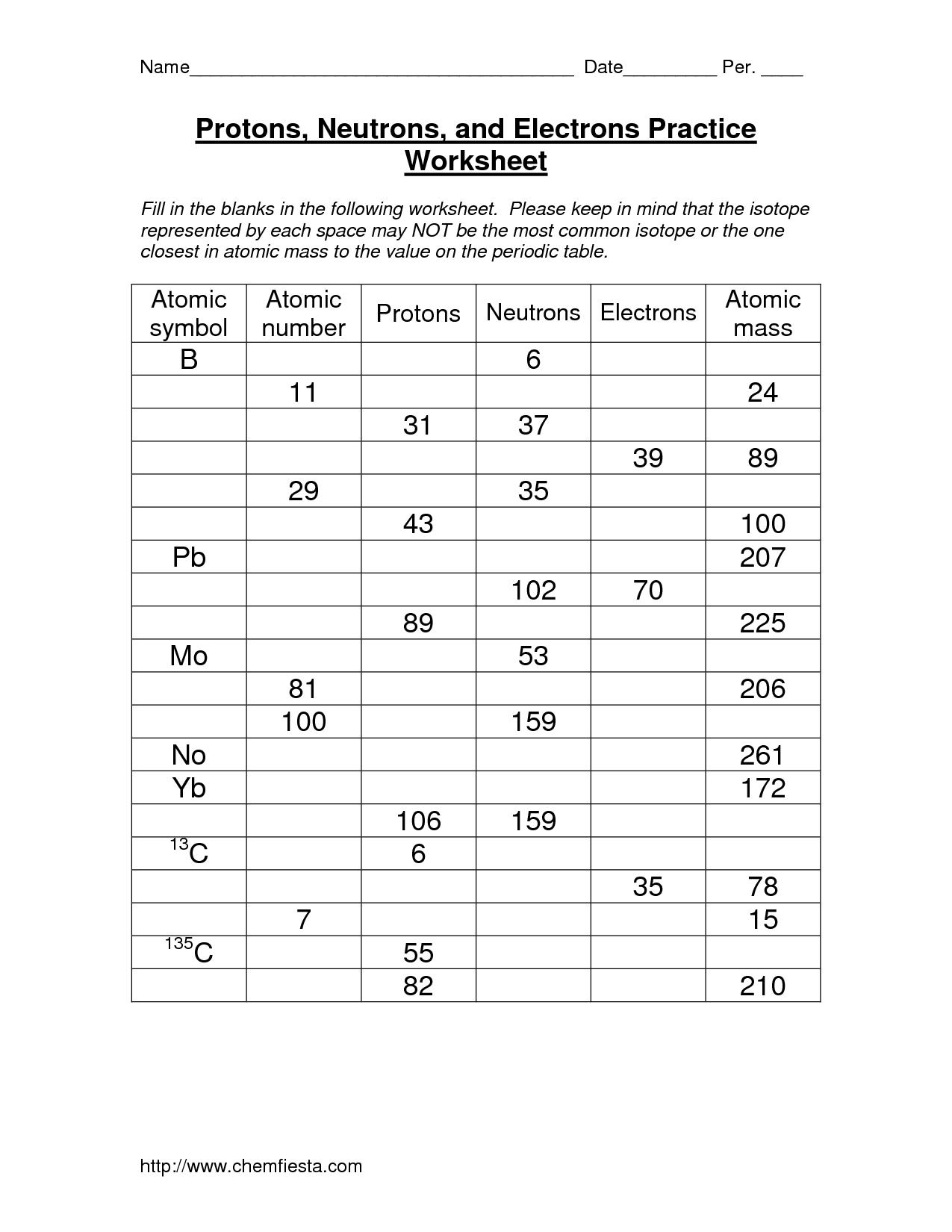 90 Printable Periodic Table Worksheet 21