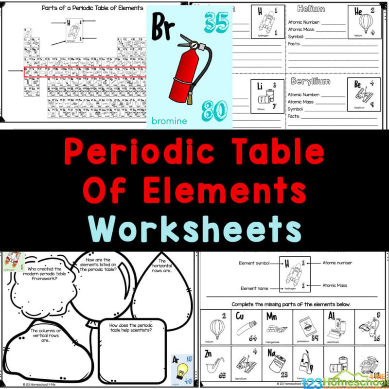 90 Printable Periodic Table Worksheet 41