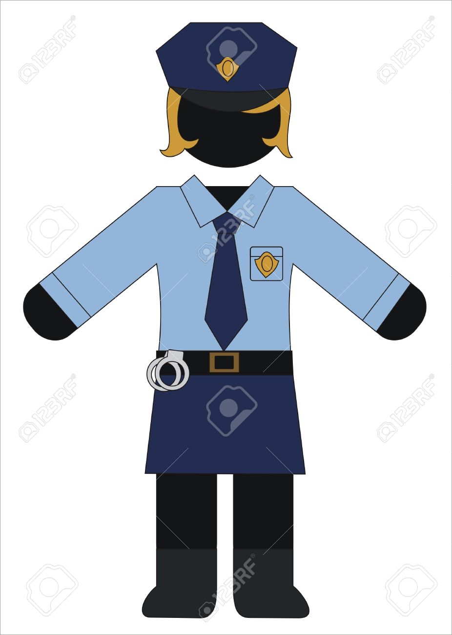 90 Printable Police Officer Uniform Cut Out 10