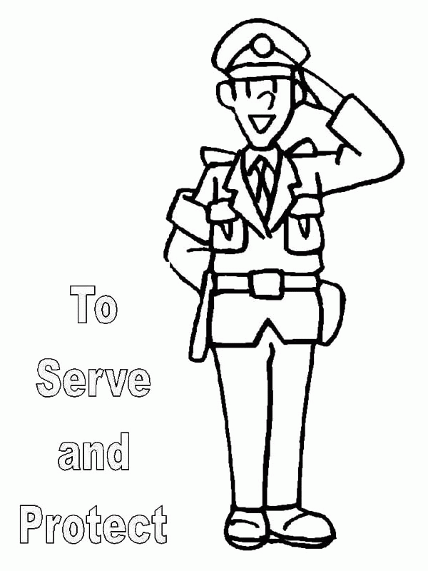 90 Printable Police Officer Uniform Cut Out 11