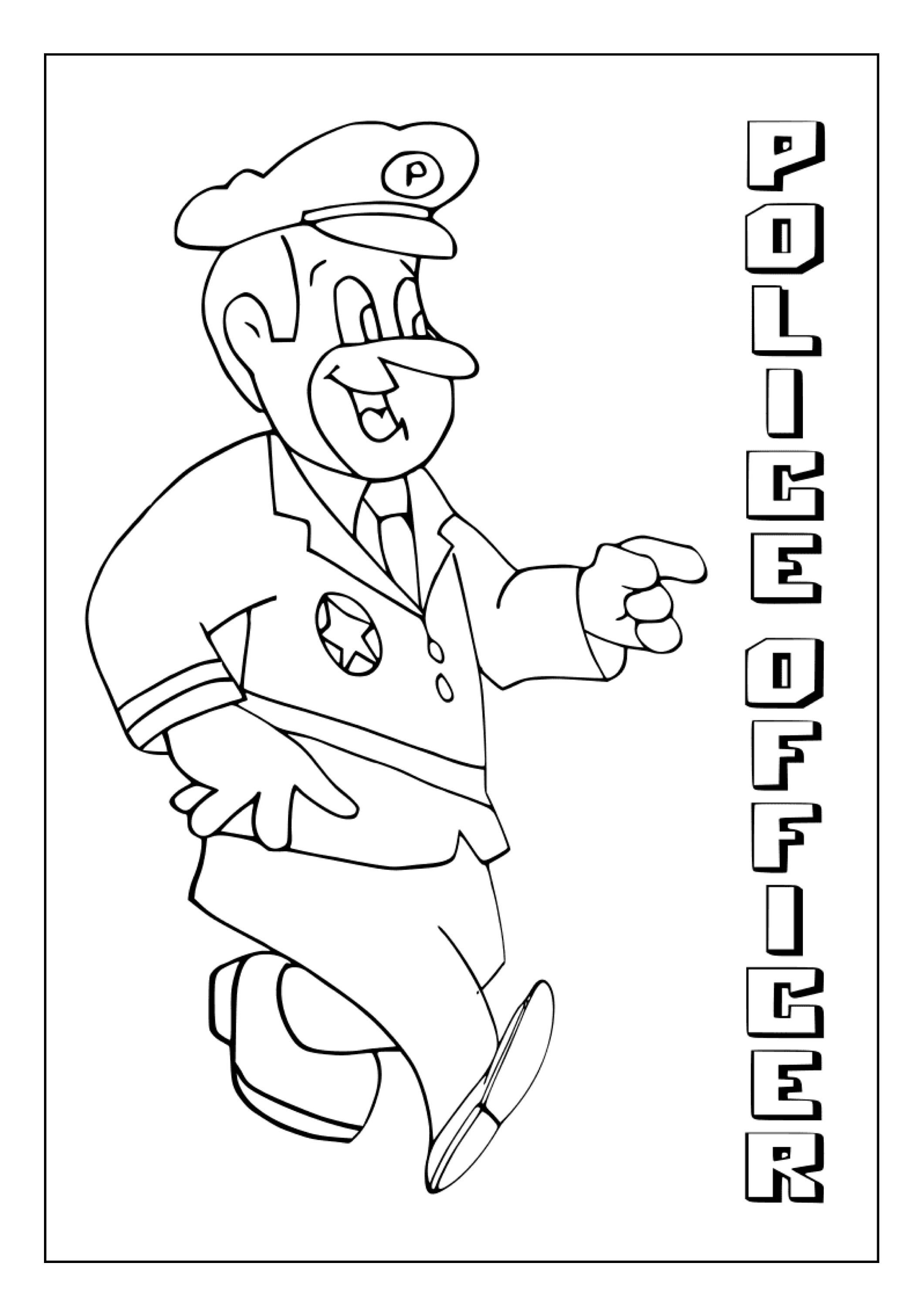 90 Printable Police Officer Uniform Cut Out 13