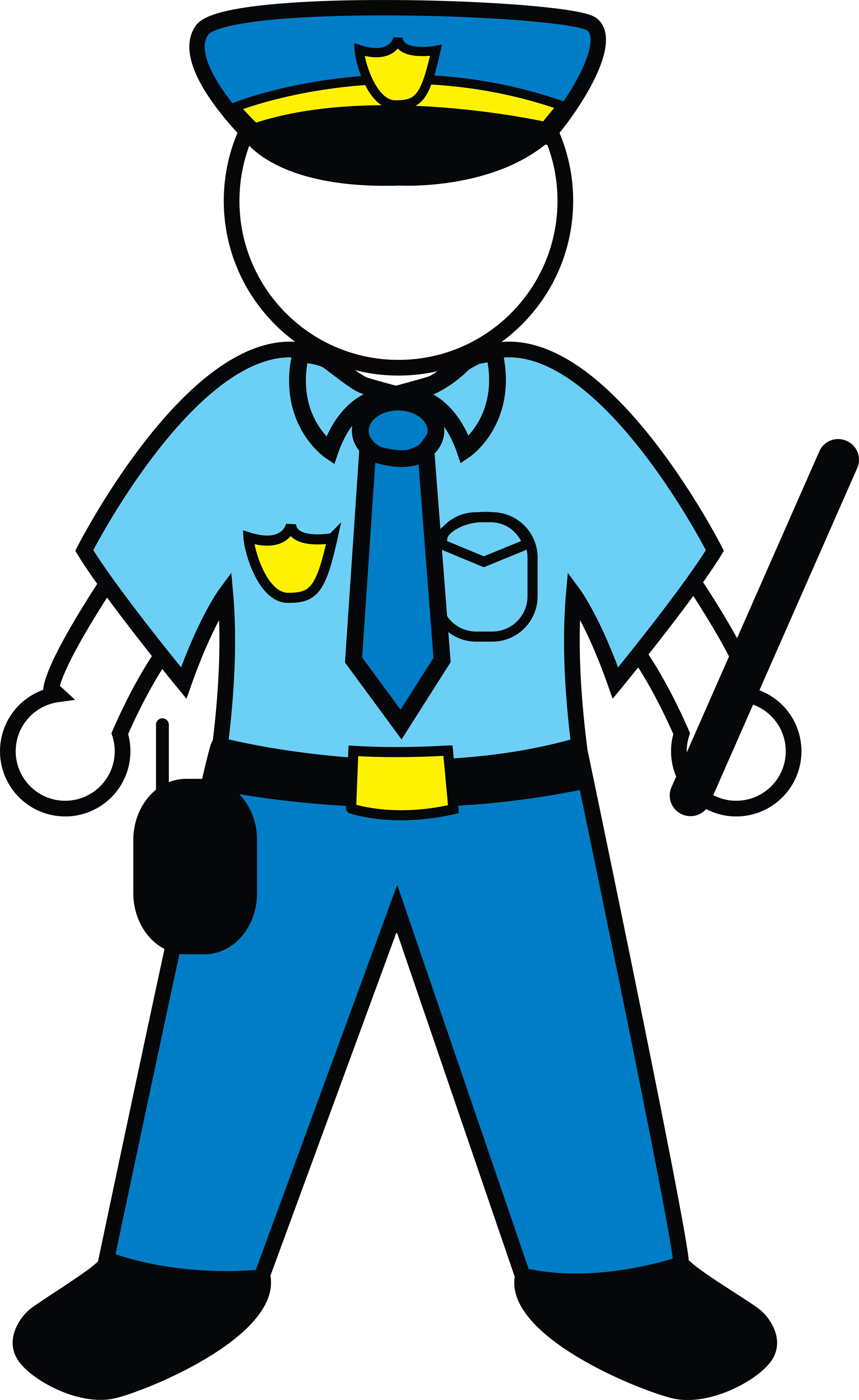 90 Printable Police Officer Uniform Cut Out 18