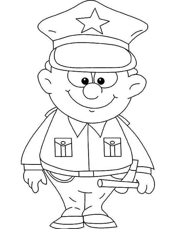 90 Printable Police Officer Uniform Cut Out 2