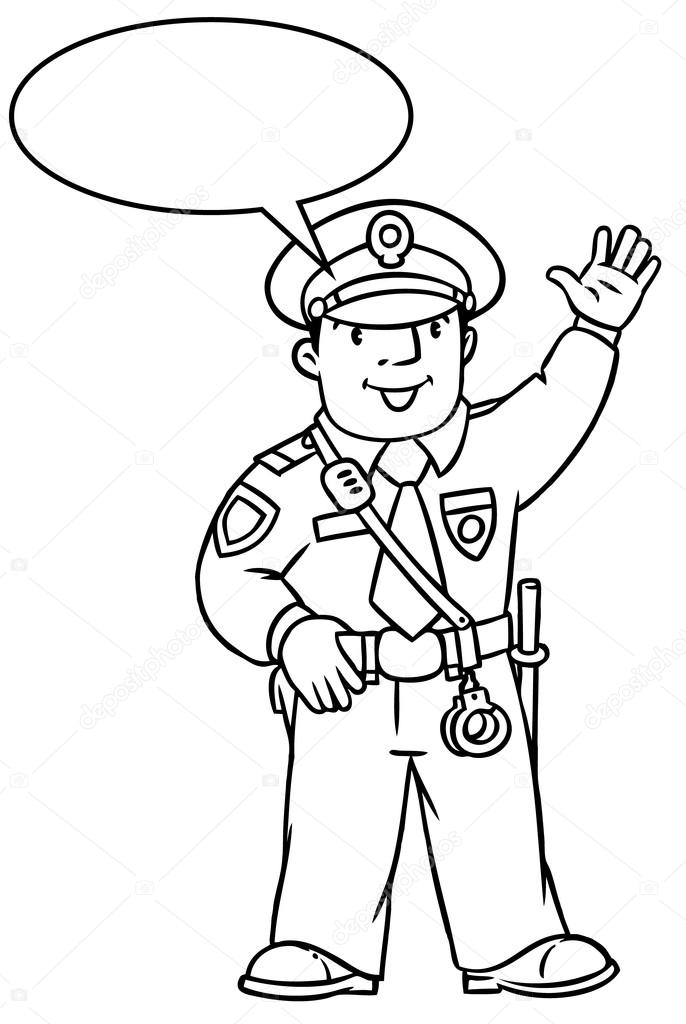 90 Printable Police Officer Uniform Cut Out 27