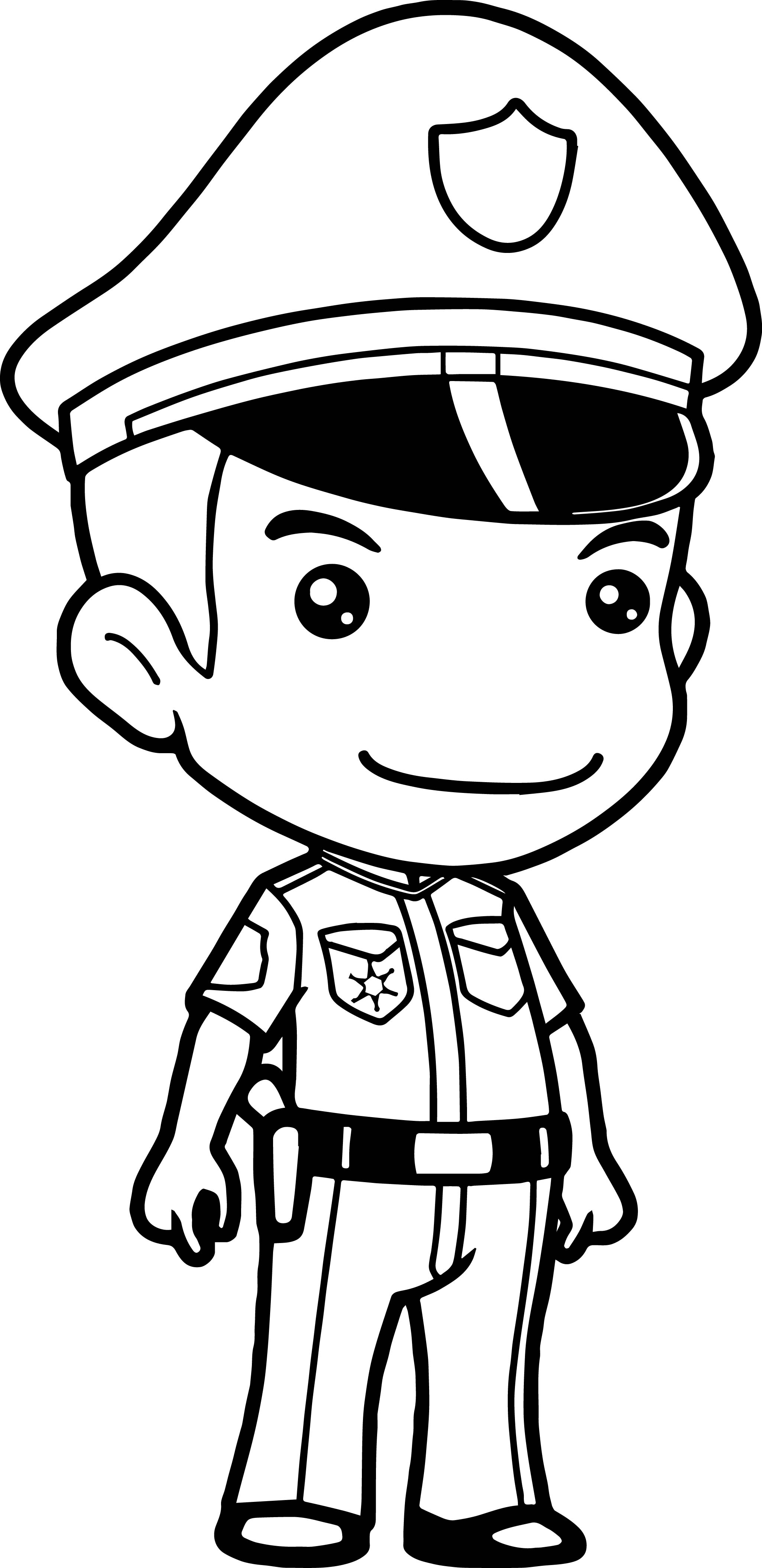 90 Printable Police Officer Uniform Cut Out 3