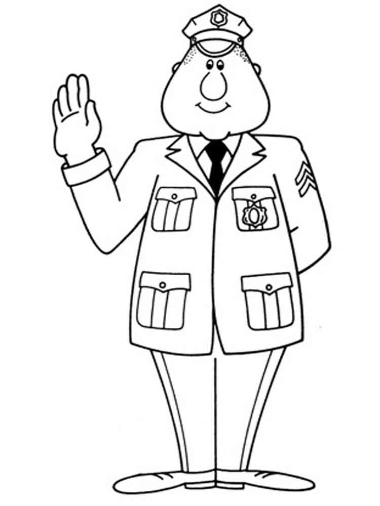 90 Printable Police Officer Uniform Cut Out 6