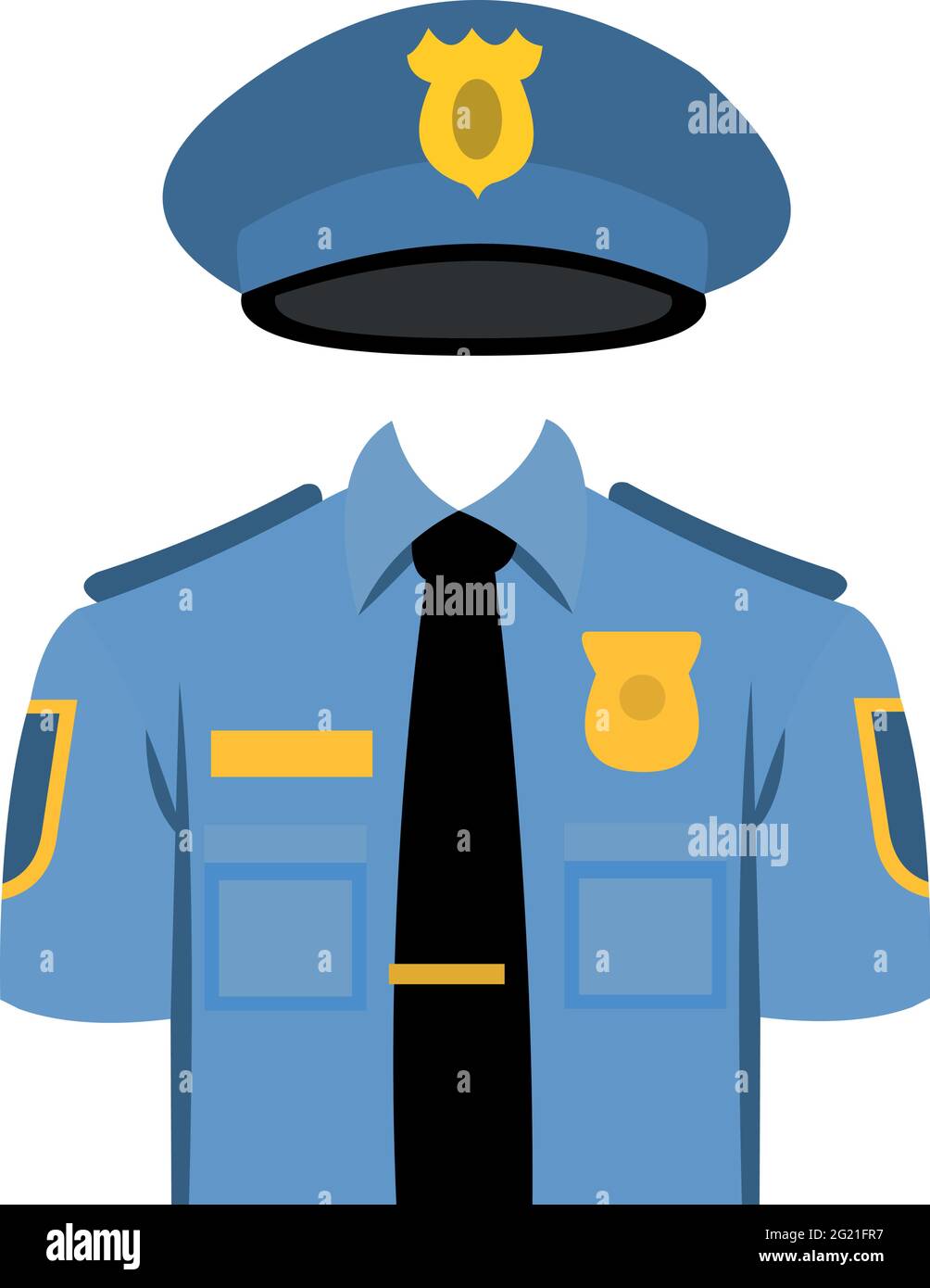 90 Printable Police Officer Uniform Cut Out 74