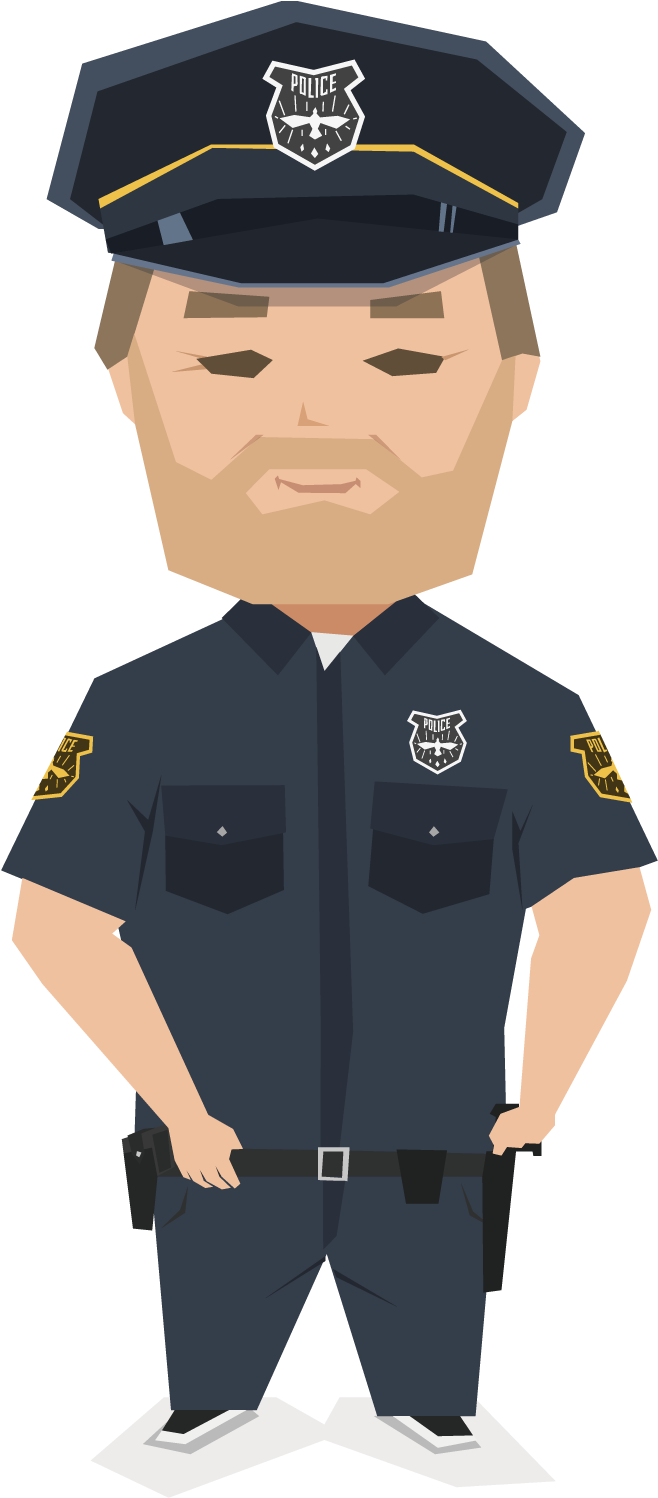 90 Printable Police Officer Uniform Cut Out 82