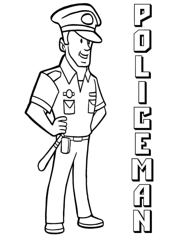 90 Printable Police Officer Uniform Cut Out 97