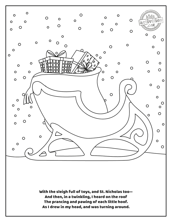 90 The Night Before Christmas Printable 17