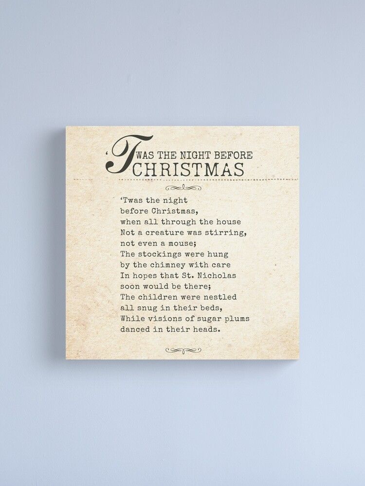 90 The Night Before Christmas Printable 26