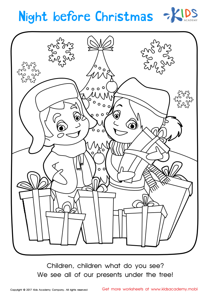 90 The Night Before Christmas Printable 28