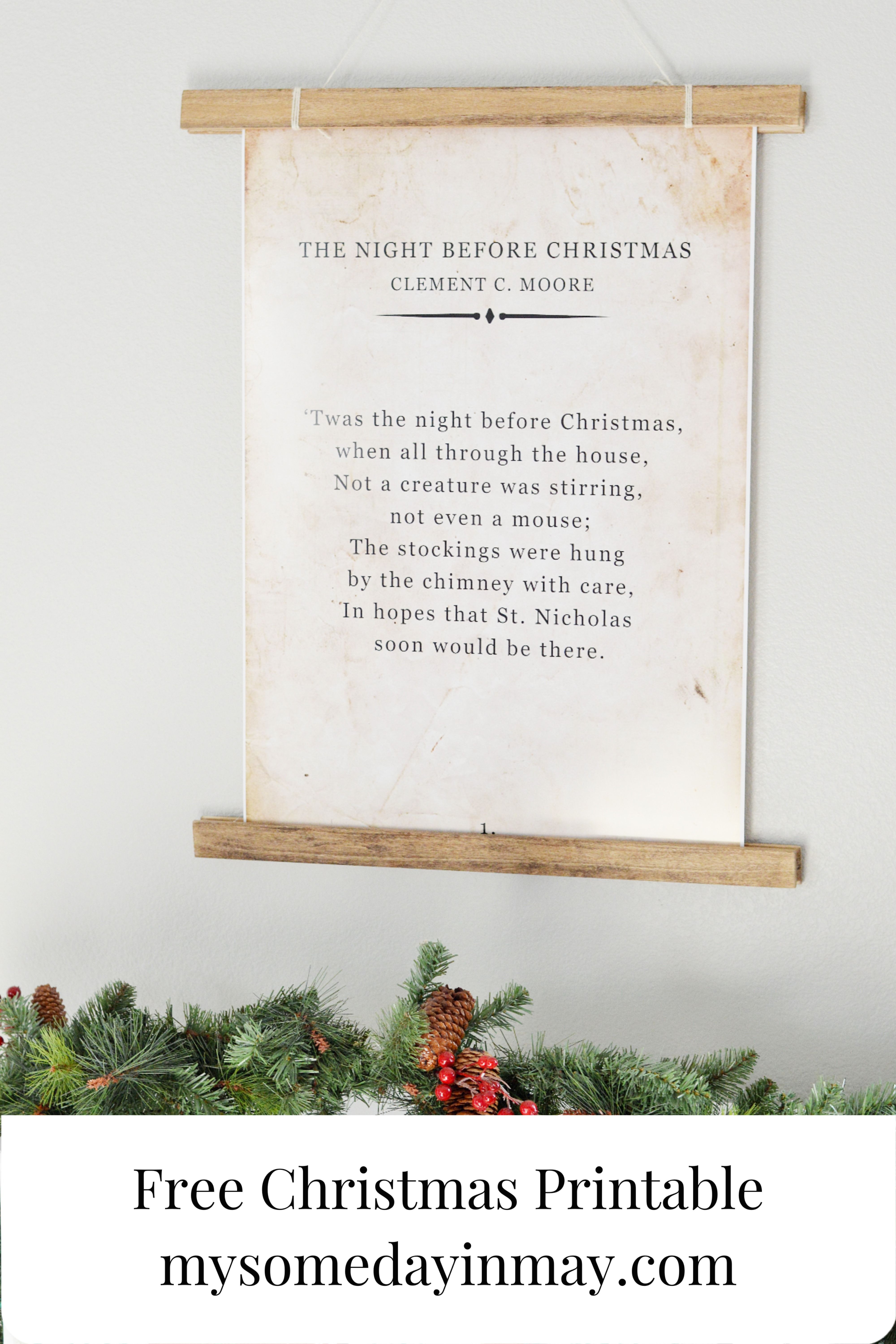 90 The Night Before Christmas Printable 38