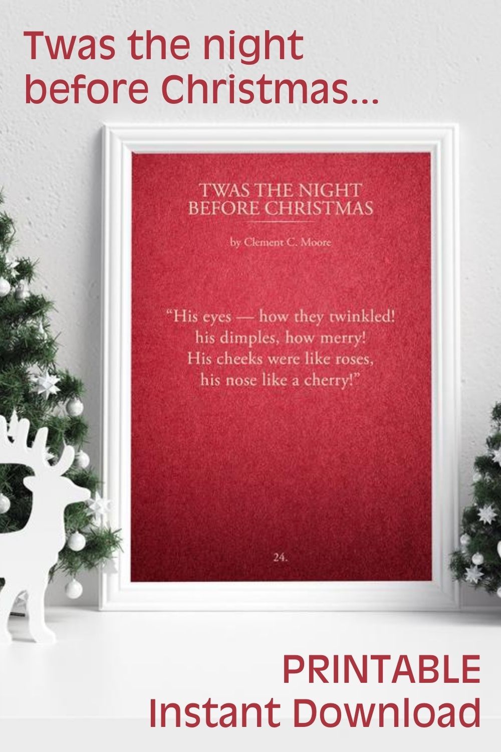 90 The Night Before Christmas Printable 44