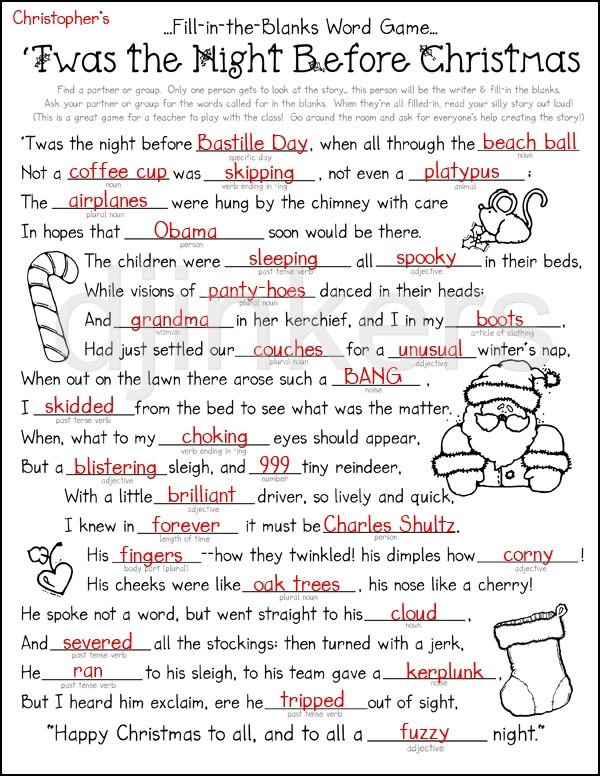 90 The Night Before Christmas Printable 76