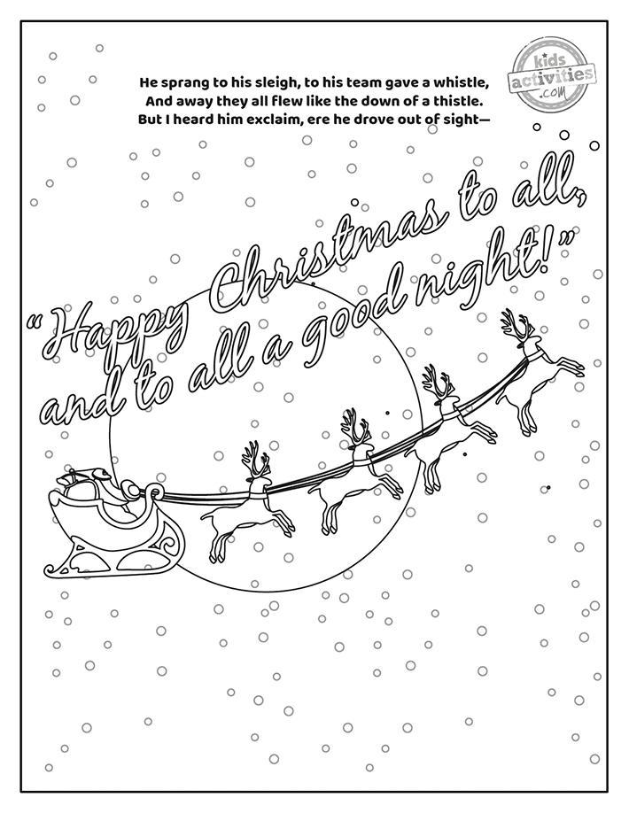 90 The Night Before Christmas Printable 8