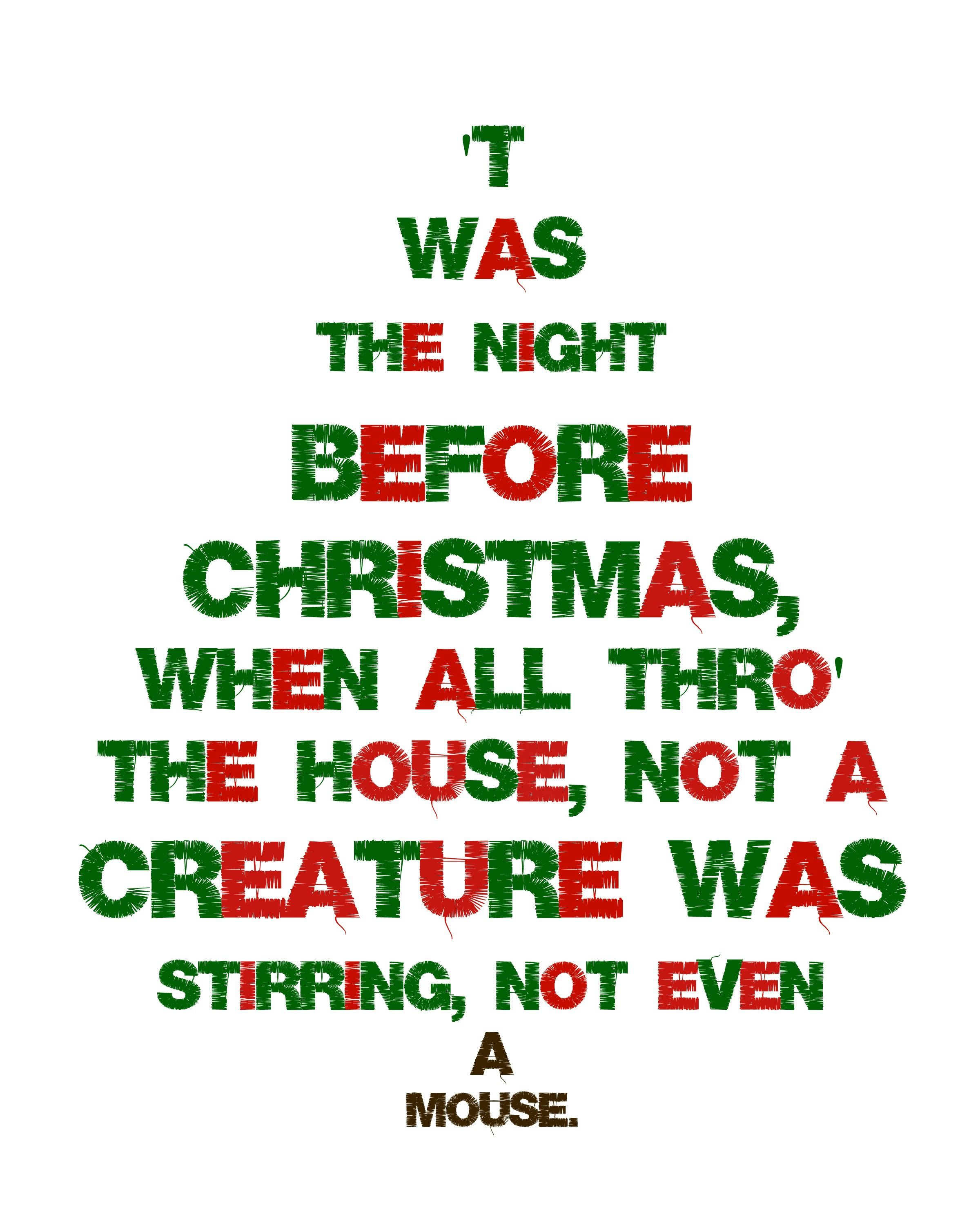 90 The Night Before Christmas Printable 80