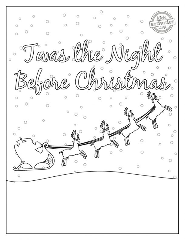 90 The Night Before Christmas Printable 93