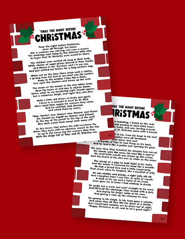 90 The Night Before Christmas Printable 98