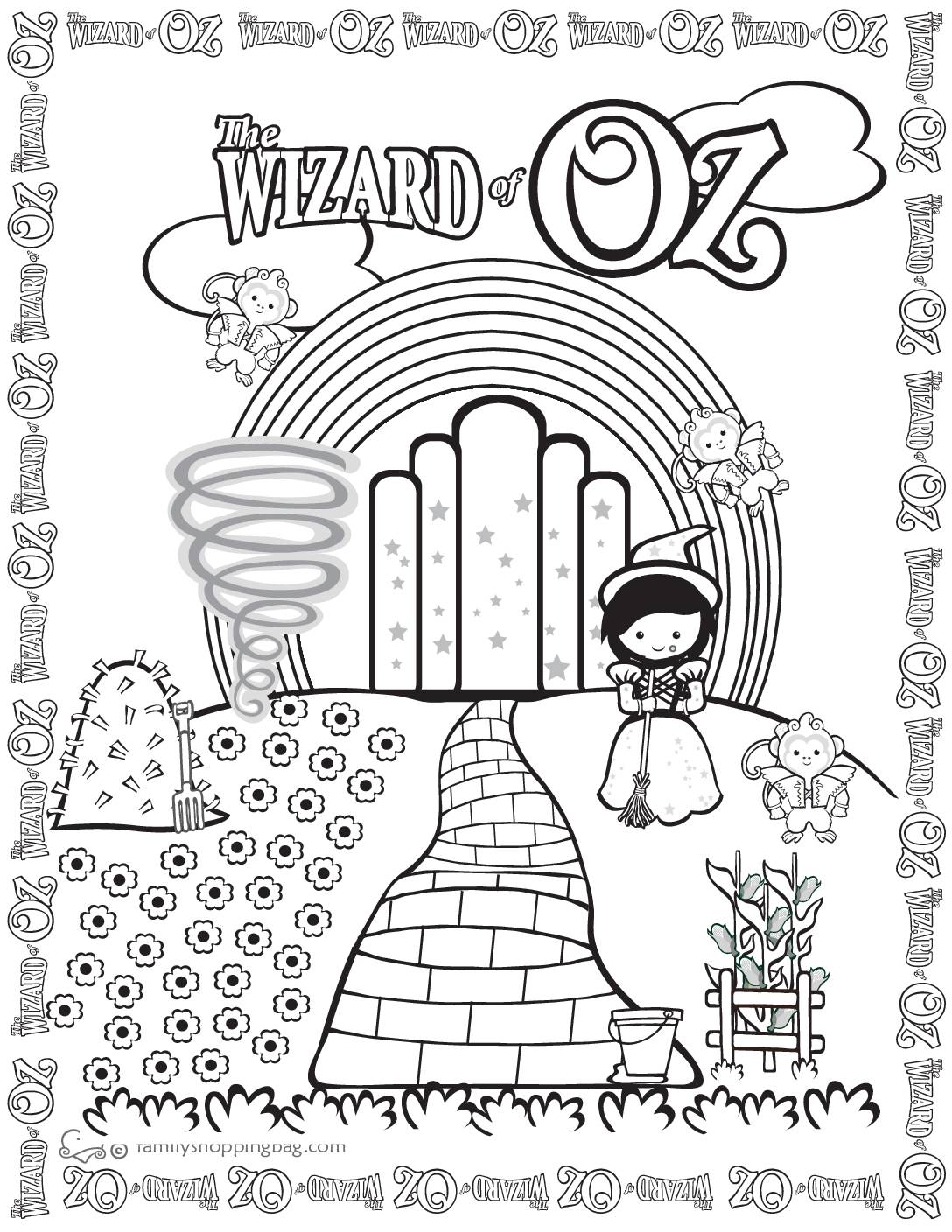 90 Wizard Of Oz Free Printables 80