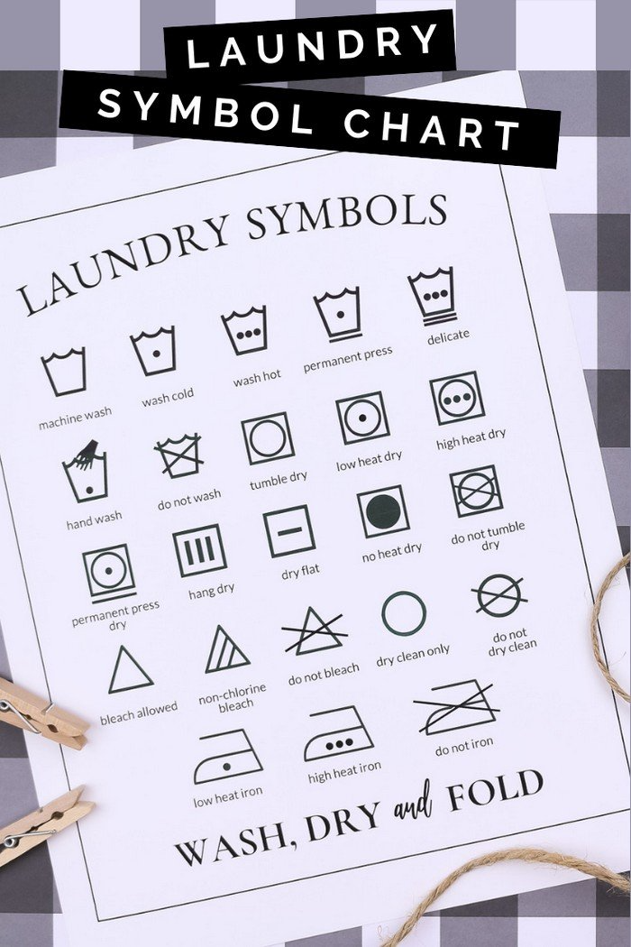 Save 60 Free Printable Laundry Symbols Chart Ideas 48