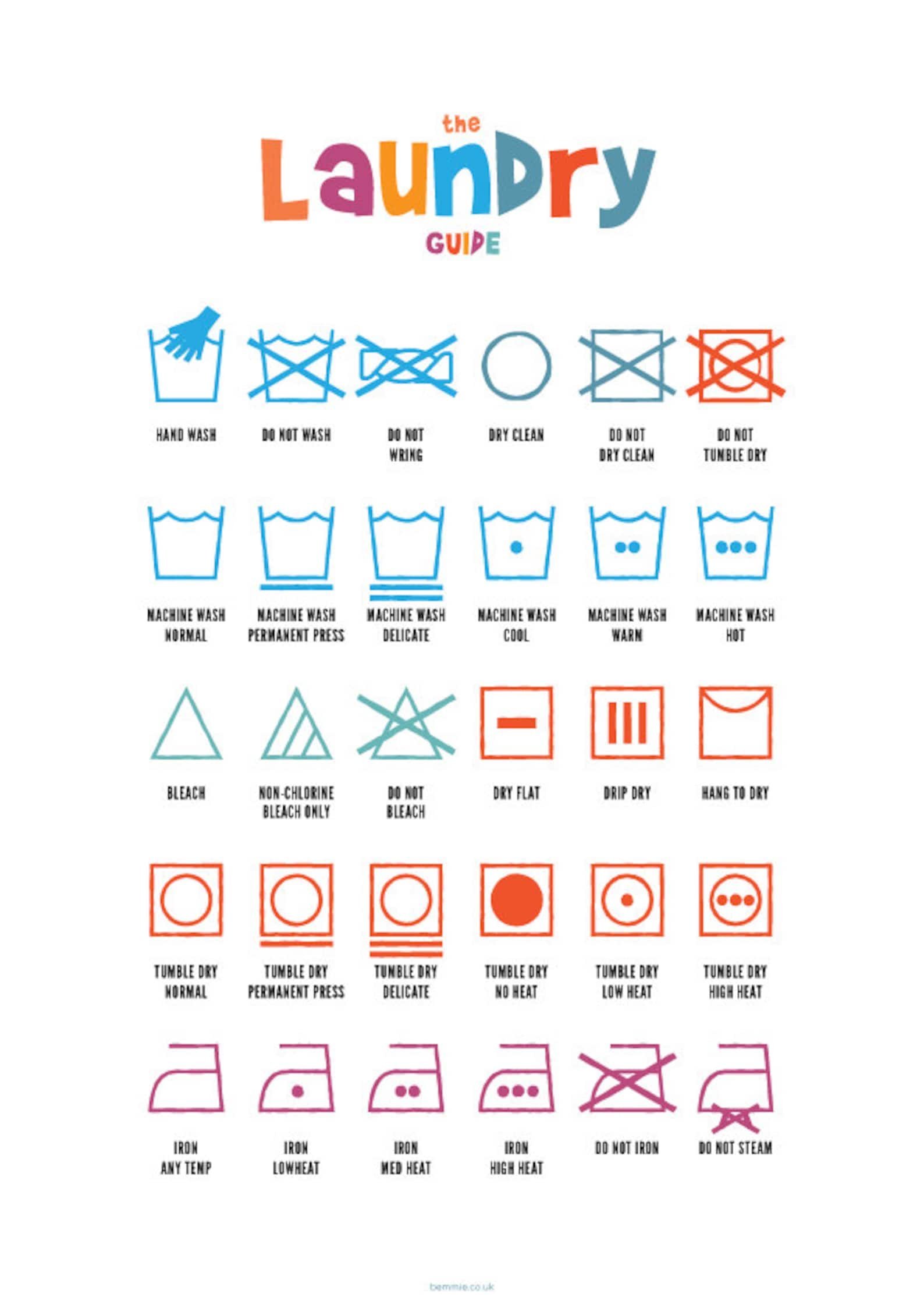 Save 60 Free Printable Laundry Symbols Chart Ideas 56