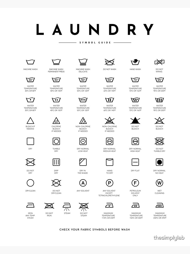 Save 60 Free Printable Laundry Symbols Chart Ideas 58