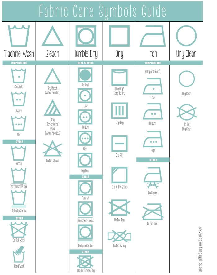 Save 60 Free Printable Laundry Symbols Chart Ideas 59