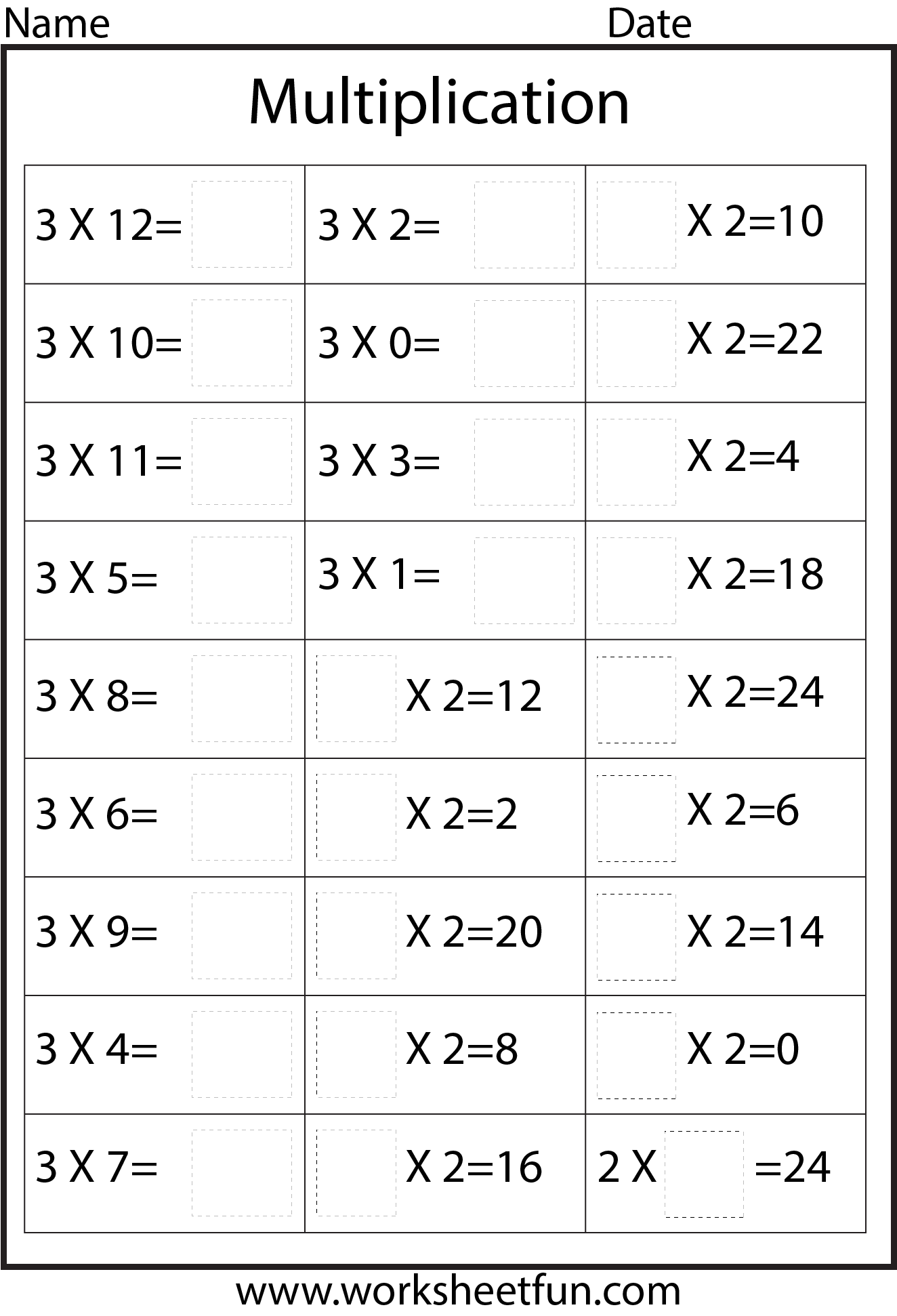 Save 60 Multiplication Facts 0-12 Printable Pdf Ideas 39