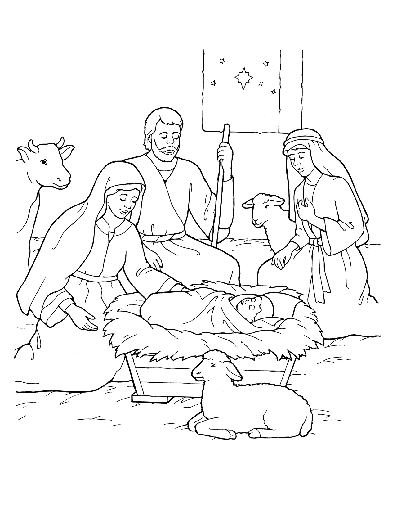 Save 60 Printable Christmas Nativity Scene Ideas 58