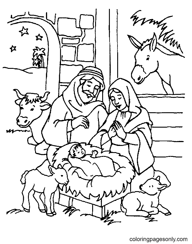 Save 60 Printable Christmas Nativity Scene Ideas 59