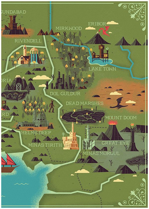 Save 60 Printable Map Of Middle Earth Ideas 41