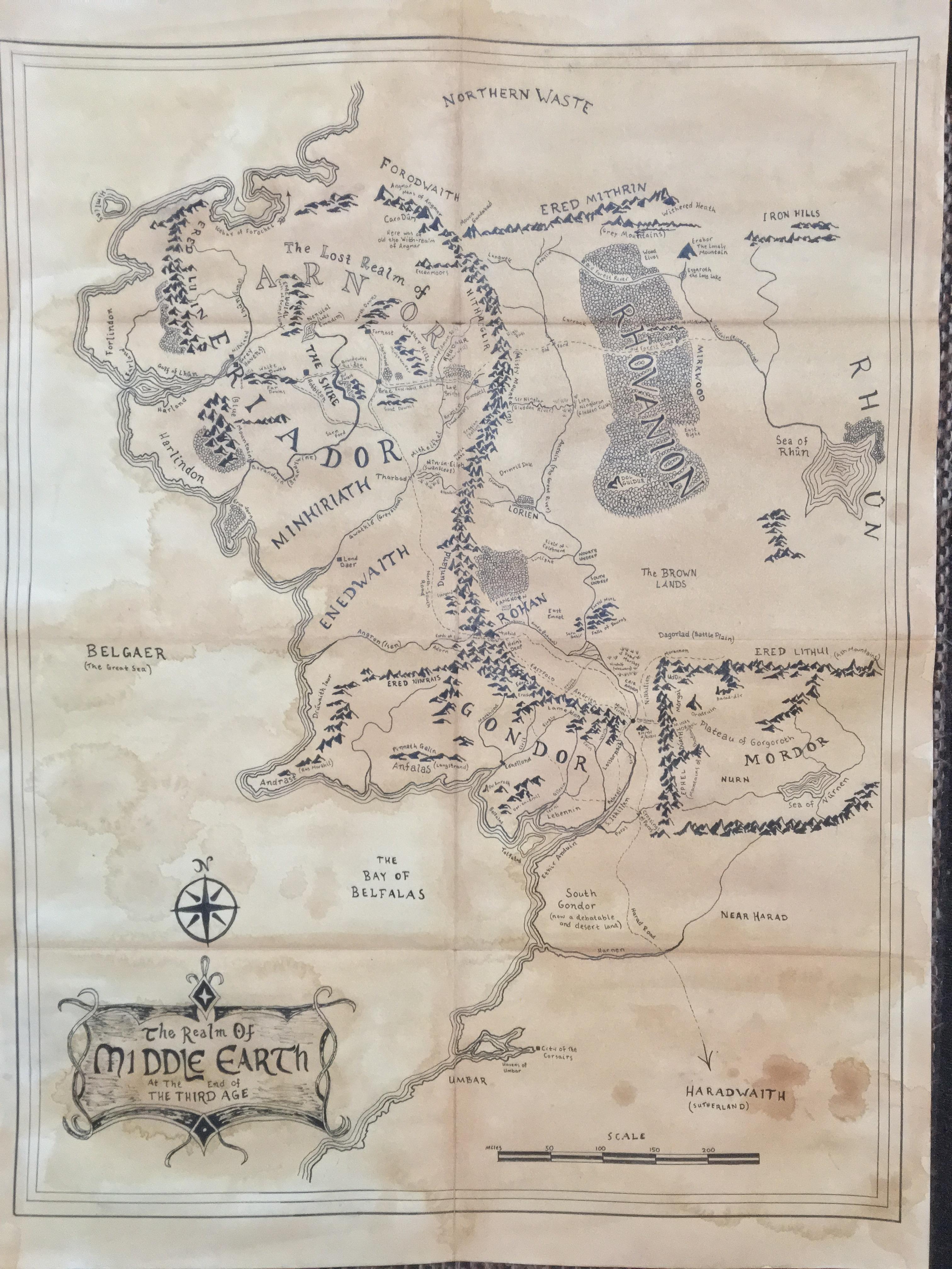 Save 60 Printable Map Of Middle Earth Ideas 48